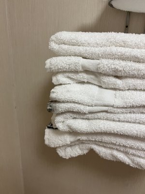 Moldy towel